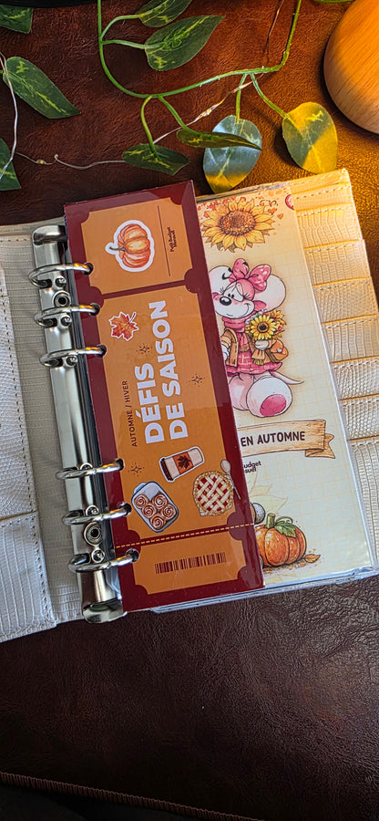 Marque-page pour classeur A6