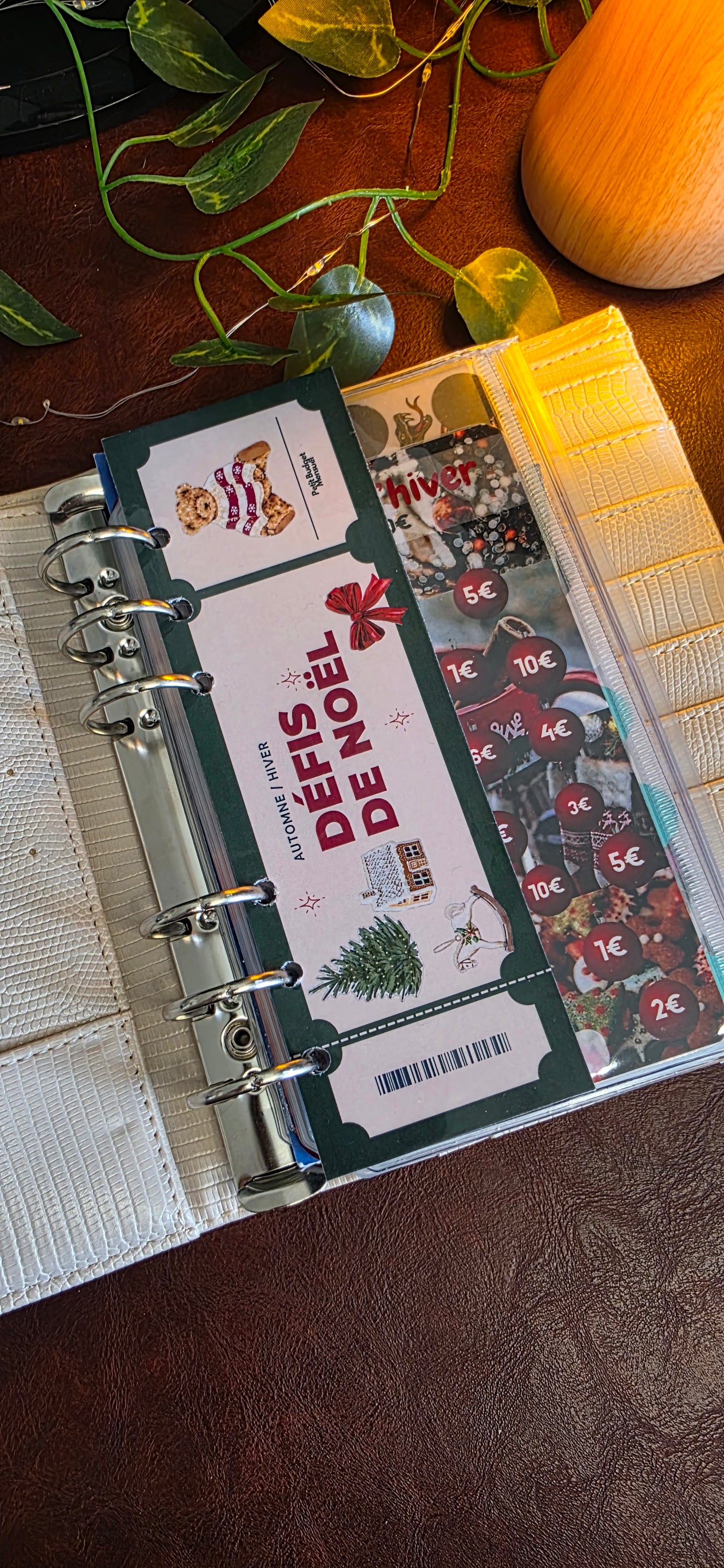 Marque-page pour classeur A6