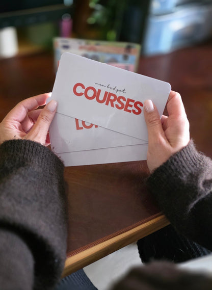 Lot de 6 pages de garde et trackers - A6