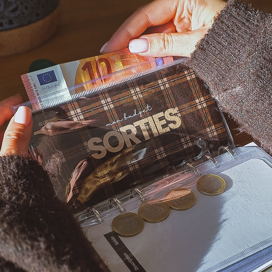 Lot de 6 pages de garde budget A6 – Collection d’automne